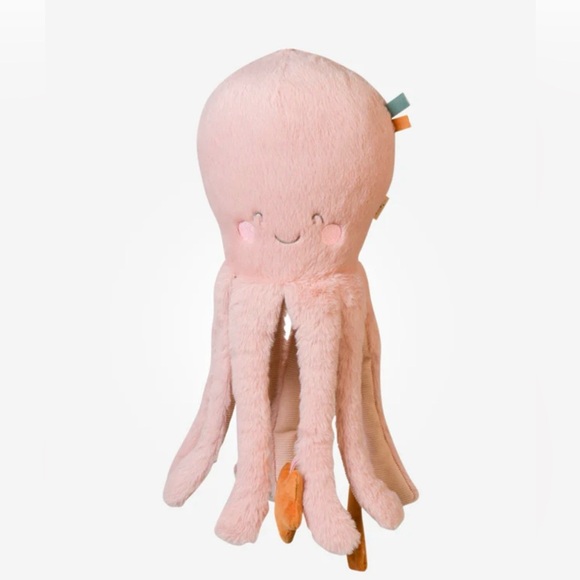 Plush Pink Octopus Toy - Picture 1 of 7